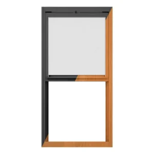 Aluminum-Clad Wood Single Hung Window with Screen – 36″ × 71″