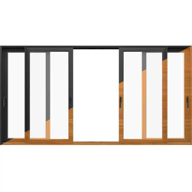 Aluminum-Clad Wood Sliding Track Patio Door – 189″ × 94″