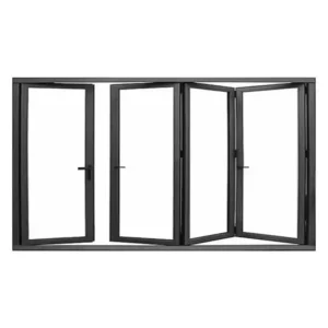 Thermally Insulated Durable Folding Window – 126″ × 71″