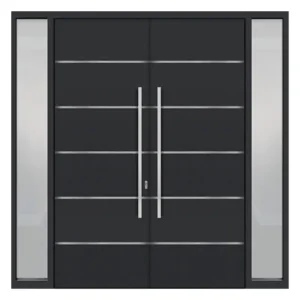 Large Opening Aluminum Entry Door – 94″ × 94″