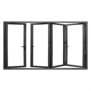Thermally Insulated Durable Folding Window – 126″ × 71″